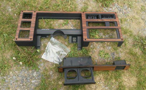 1992 1993 1994 1995 1996 dodge dakota woodgrain dash bezel with passenger side