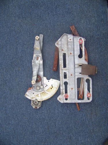 1969 chrysler newport convertible quarter window regulator &amp; mechanism l driver