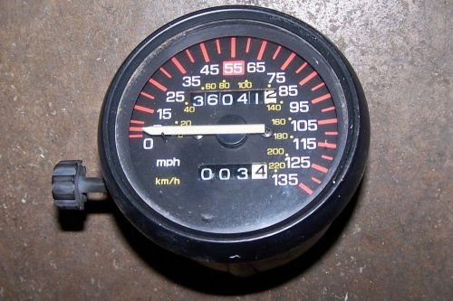 Speedometer speedo meter clock  gauge   fz600 yamaha fz 600 1986