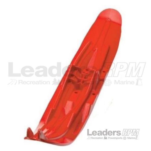 Ski-doo new oem lh viper red pilot 5.7 dual runner lightweight plastic composite