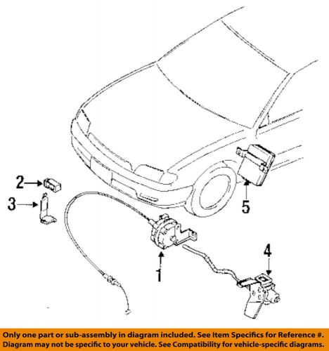 Nissan oem 93-97 altima cruise control-servo 189101e810