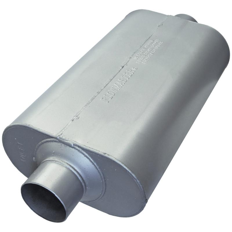 Flowmaster super 50 muffler - 3.00 center in / 3.00 center out - mild sound