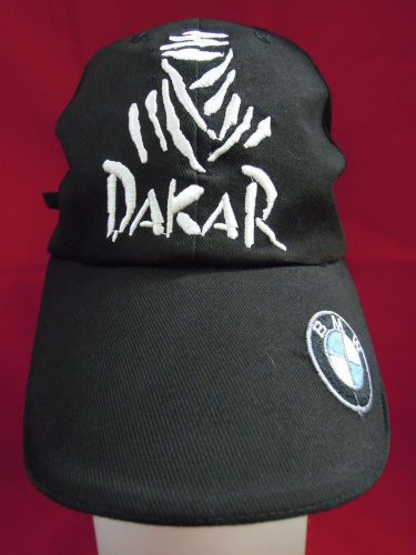 Bmw dakar cap hat embroidery bmw logo black adjustable size free shipping