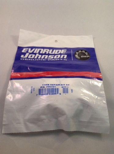 Johnson/evinrude/omc new oem carb kit ay, carburetor repair 0396701; 396701