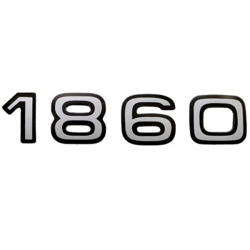 Ranger boats 7600941 black/silver 9 x 3 inch marine 1860 model designator decal