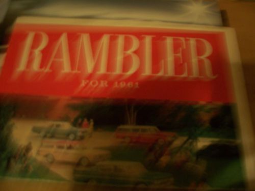 1961 rambler full line   brochure