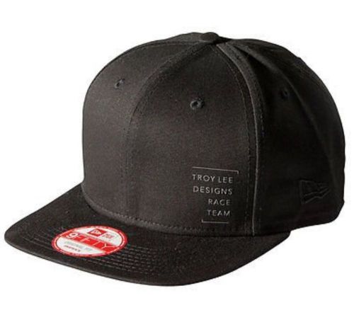 Men&#039;s troy lee designs gravity hat new era snapback, black, one size.