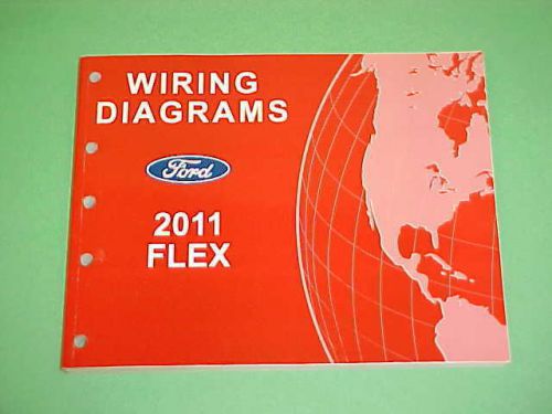 Sell 2011 Original Ford Flex Wiring Diagrams Electrical Service Shop