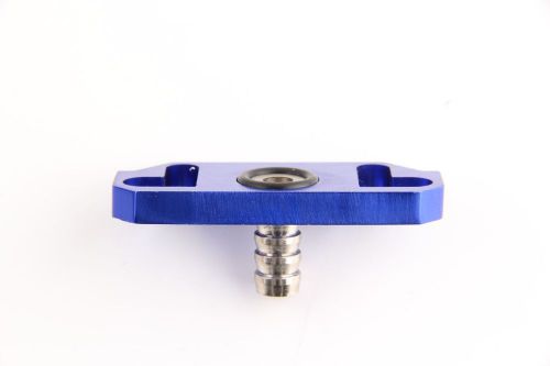 Kylin racing fuel regulator adaptor rail adapter riser fit honda - black/blue