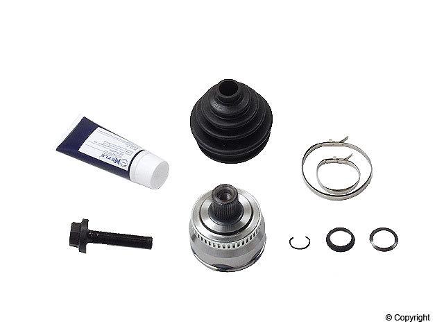 Audi a4 passat front cv joint & boot kit v6 1996-2005 oem free shipping