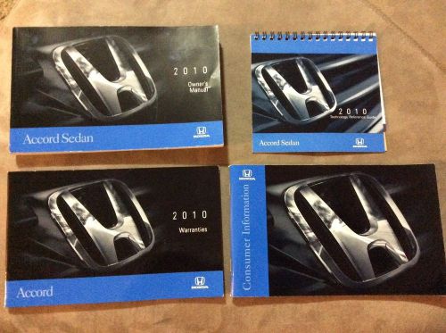 Used 2010 honda accord owners manual