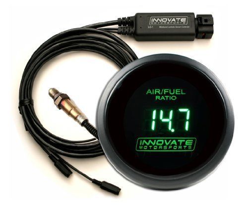 Innovate lc2 wideband + db 52mm gauge kit &amp; o2 sensor lc-2 (green display)