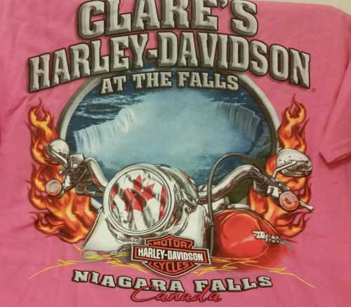 Harley-davidson motorcycle  women&#039;s niagra falls canada sz. medium nwt