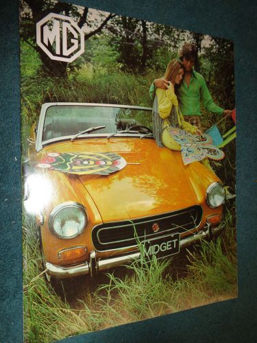 1971 mg midget sales brochure / original dealership piece