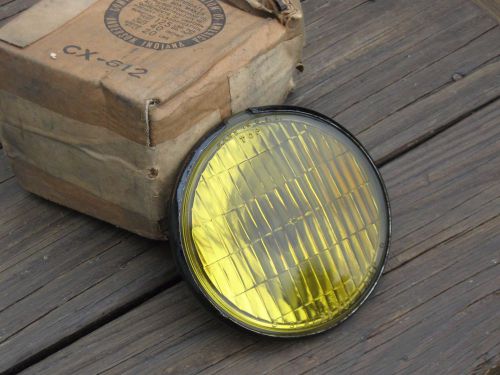 1942-52 buick;chevrolet;oldsmobile;pontiac guide amber fog lamp nos