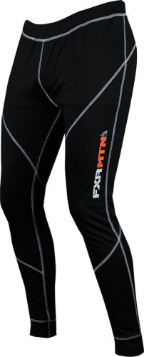 Fxr-snow vapour adult 20% merino/80% performance polyester pants,black,2xl/xxl