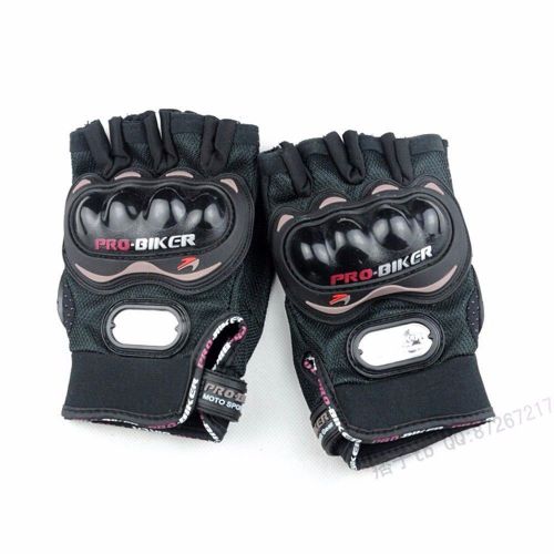 Mens cycling riding motocross motorcycle racing protective half finger gloves