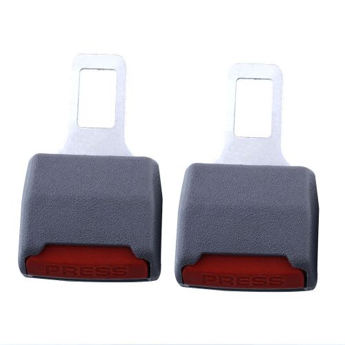 2x car auto lap belt extension clip saft buckle stopper extender universal