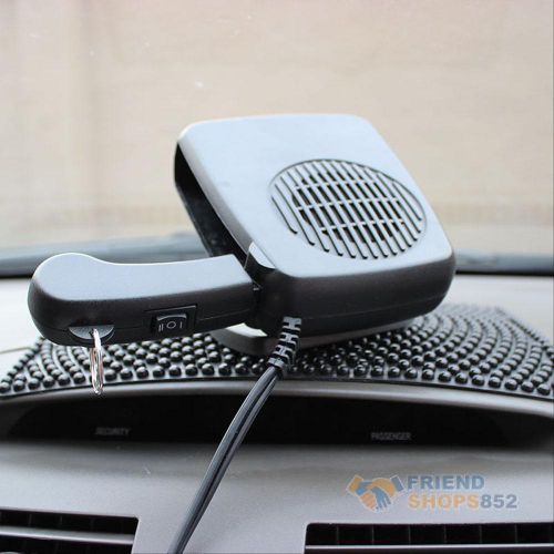 12v car portable vehicle ceramic heater heating cooling fan defroster demister