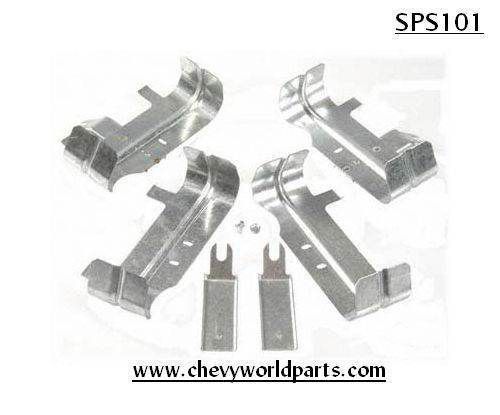 Chevrolet small block engine spark plug heat shield set