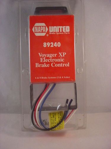 New napa united voyager xp electronic brake control