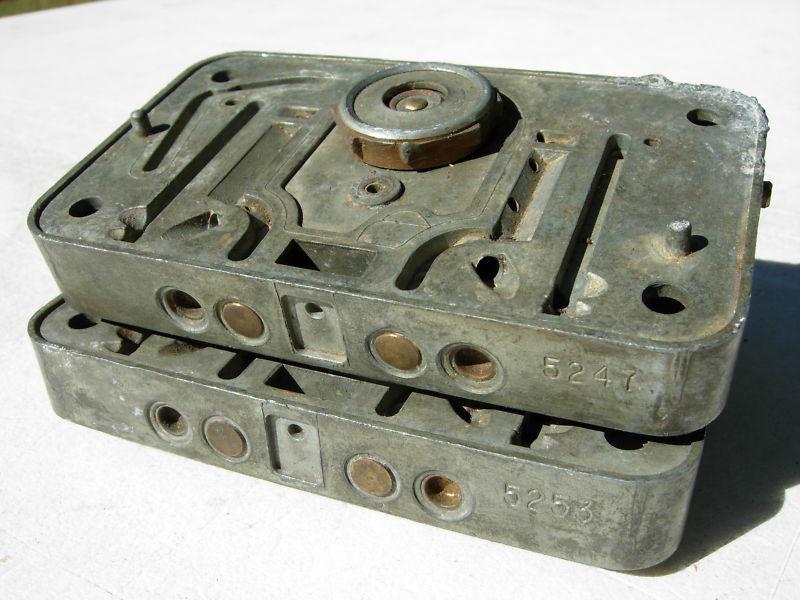 1968 1969 corvette l88 metering blocks holley 4054 5247 5253 hi-perf 427 430 hp