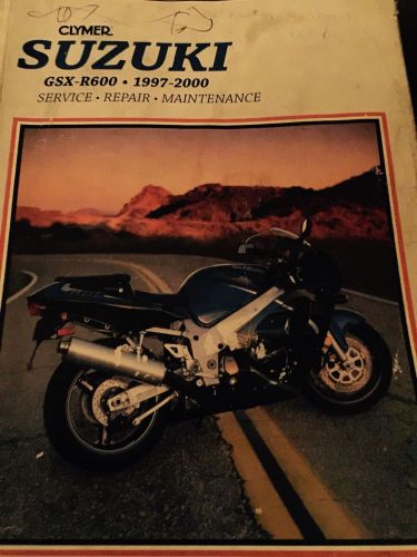 Clymer suzuki service repair catalog