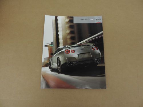 2010 nissan gt-r gtr poster sales brochure dealer catalog