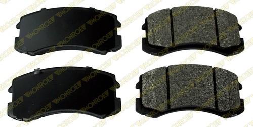 Monroe fx904 brake pad or shoe, front-monroe prosolution semi-metallic brake pad