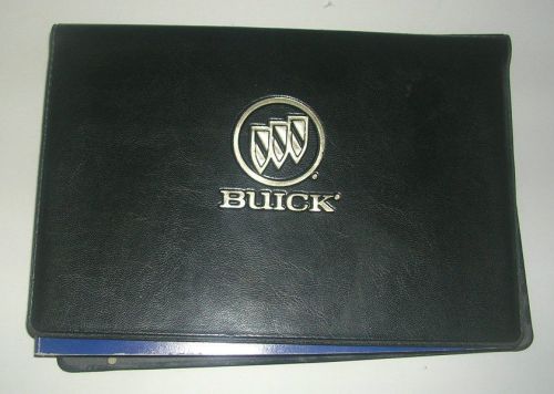 1999 buick lesabre owners manual, warranty and owner assistance information