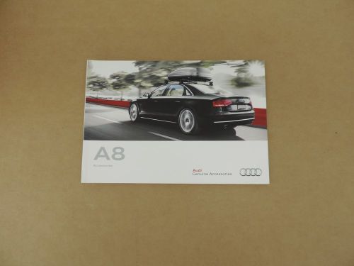 2012 audi a8 accessories brochure sales brochure dealer catalog