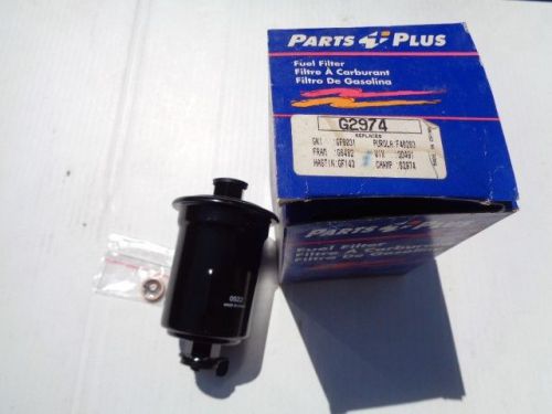 Genuine parts plus automotive fuel filter g2974 new