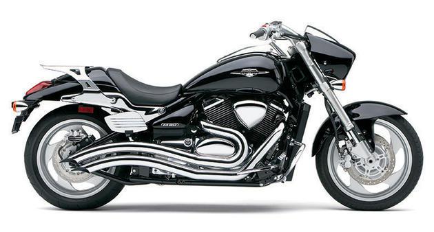 Cobra speedster swept exhaust system chrome fits suzuki boulevard m90 2009-2010