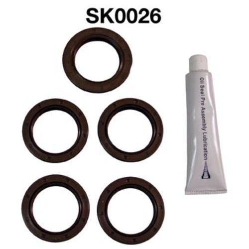 Engine seal kit-timing seal kit dayco sk0026 fits 96-99 subaru legacy 2.5l-h4