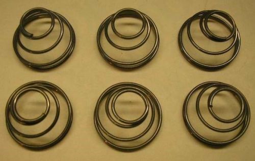 1955 chevy belair inside door and window crank tension springs 6 pcs