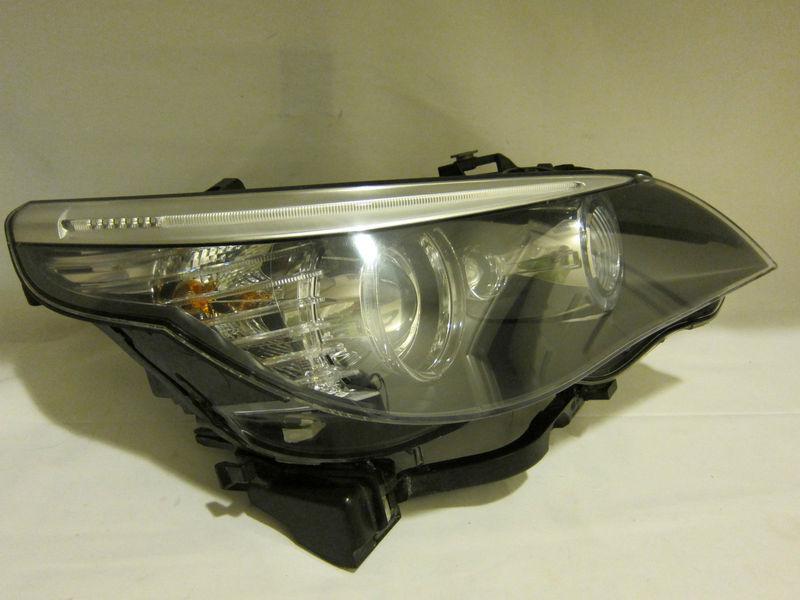 08-10 bmw 5 series oem used rh-passenger headlight**xenon**