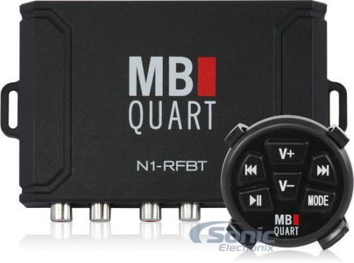 Mb quart n1-rfbt wireless bluetooth preamp controller for marine/off-road use
