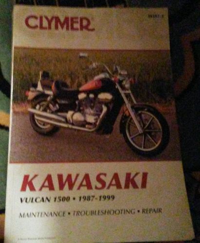 Clymer kawasaki vulcan 1500·1987-1999 repair manual