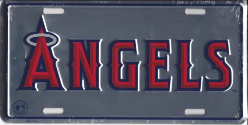 Anaheim angels anodized license plate - sup50036