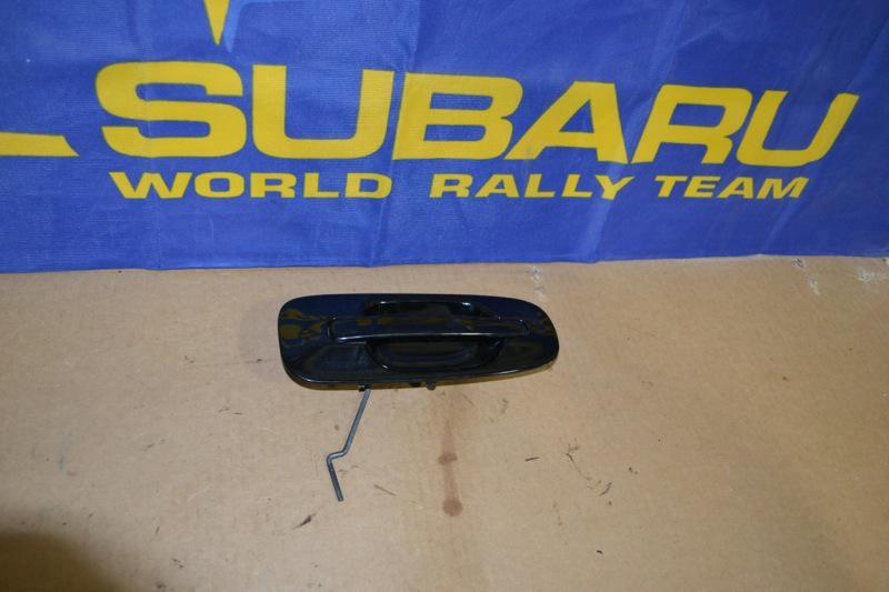 02-07 subaru impreza wrx or sti rear right door handle rh r oem