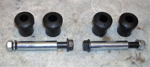 Jeep wrangler front shackle bush and bolts
