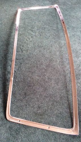 1964 1965 rear window trim plymouth for 2 door post or 4 door