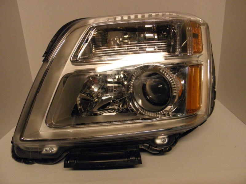 2010-2012 gmc terrain head light lamp headlight headlamp lh driver  side