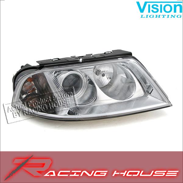 Right passenger side headlight kit unit 2001-2005 volksagen vw passat