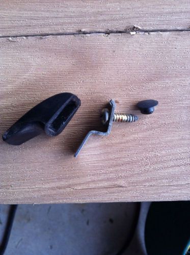 Porsche 914 coat hook and passenger side hole plug