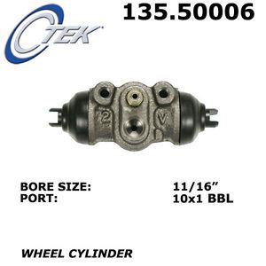 Drum brake wheel cylinder-c-tek standard wheel cylinder rear fits 03-05 kia rio