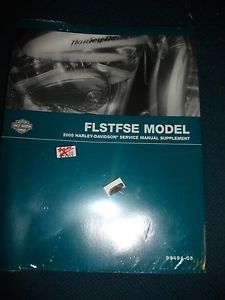 Harley davidson service manual supplement 2005 flstfse part # 99494-05