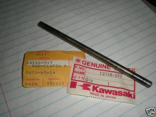 Nos kawasaki f11 ke175 kd175 long clutch rod 13116-017