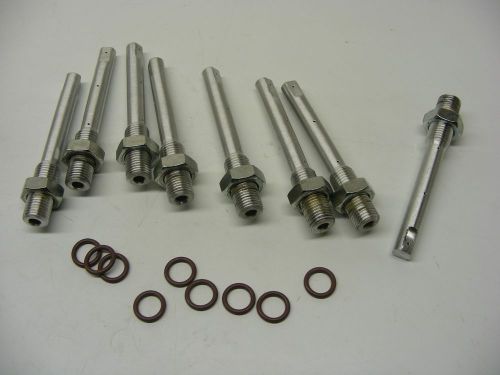 8 valve spring oil sprayers for valve covers 3/8&#034;-24 thread race s/fs 062116-21