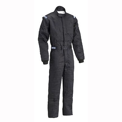 Sparco jade 2 suit  - large, black - sfi rated